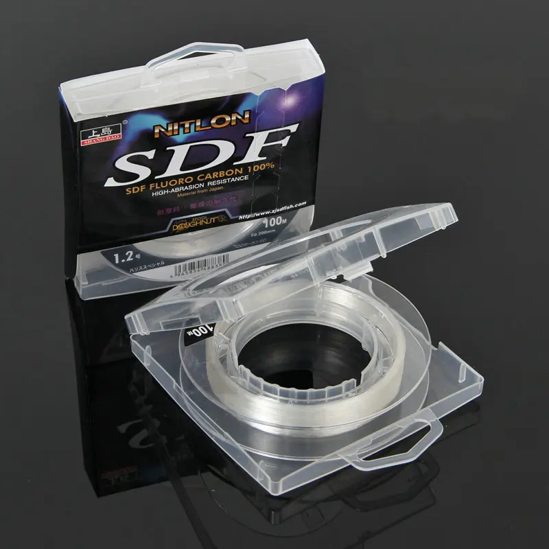 

YGK Original Fluorocarbon Leader Line Nitlon DFC Carbon Line 100m Occupation Fish Line Fishing Frontier Wireway Thread