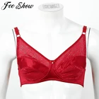 Бюстгальтер мужскойженский силиконовый с карманами и имитацией груди