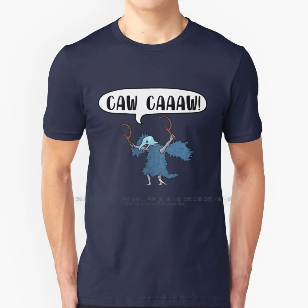 

Caw Caaaw! T Shirt Cotton 6XL Slay The Spire Sts Cultist Bird Video Games Steam