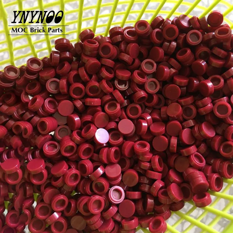 900 шт. сборные строительные блоки плоская плитка 1x1 Круглый кирпич 1*1 сделай сам