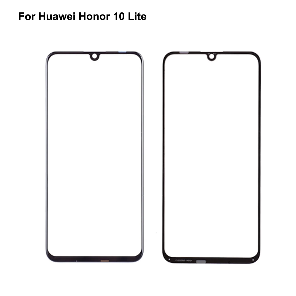 

Для Huawei Honor 10 Lite переднее ЖК-стекло объектив сенсорный экран 10 Lite Сенсорная панель внешнее стекло экрана без гибкости