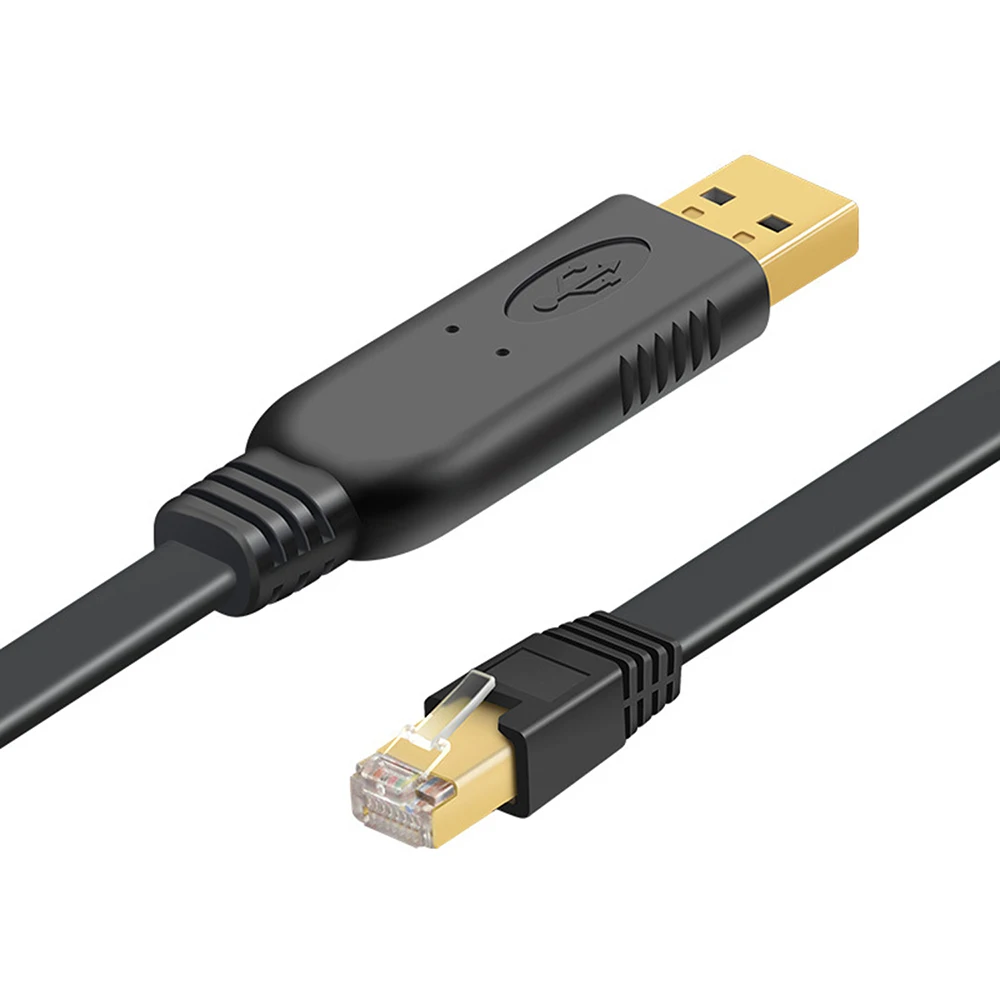 USB к RJ45 консольный кабель RS232 последовательный адаптер для Cisco маршрутизатор 1 8 m 3M