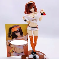 28cm 2021 new hot anime figure sexy baseball girl figures soft chest beauty model boyfriend and otaku birthday present toys