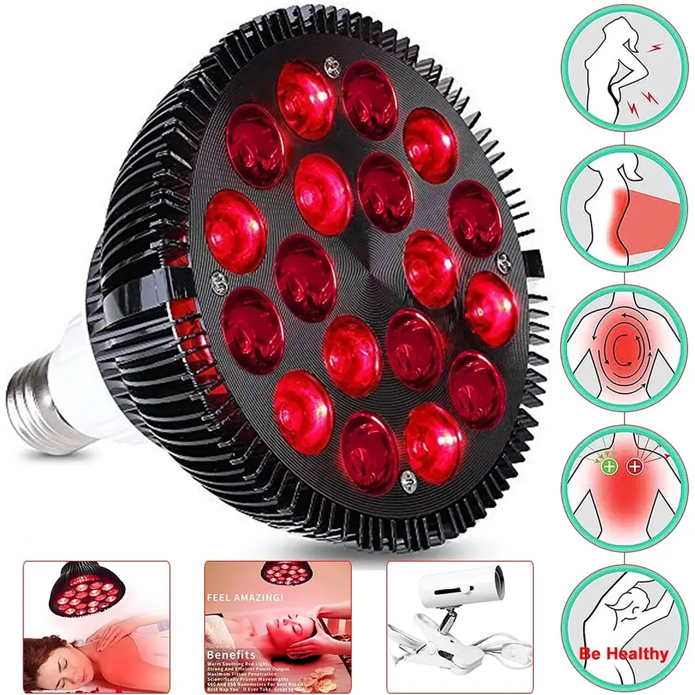 

Beauty Lamp Infrared Baking Lamp With Lamp Holder Increase Blood Circulation Effective Pain Relief Infrared Baking Lamp