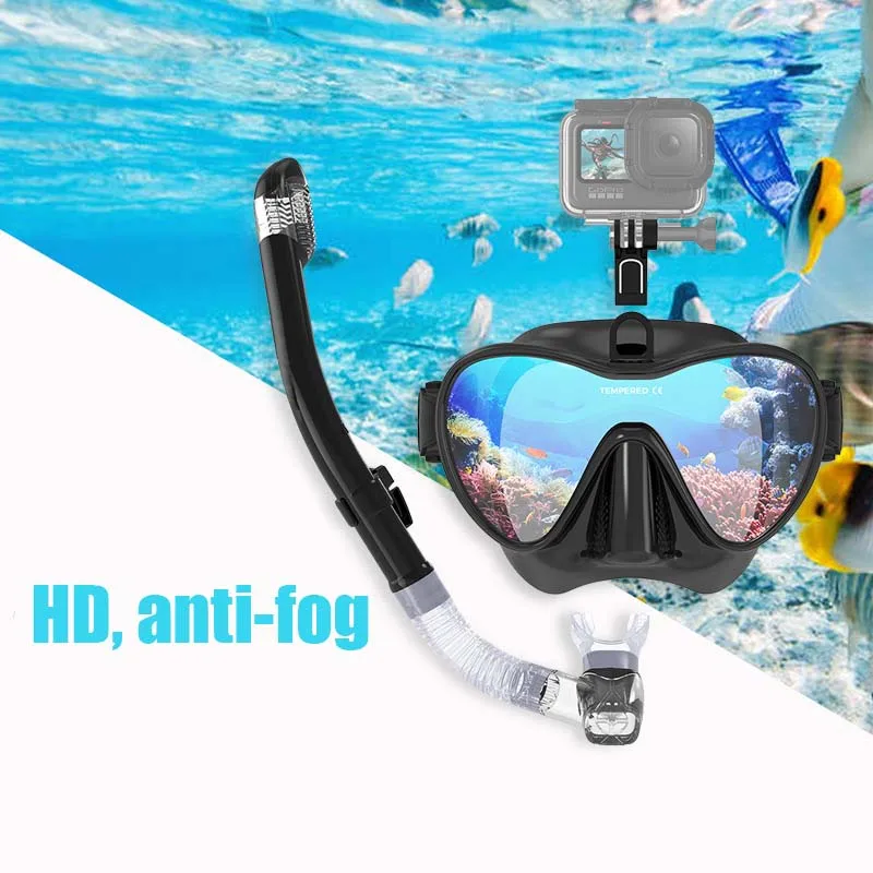 

Очки для дайвинга унисекс, с кронштейном Gopro, 2021