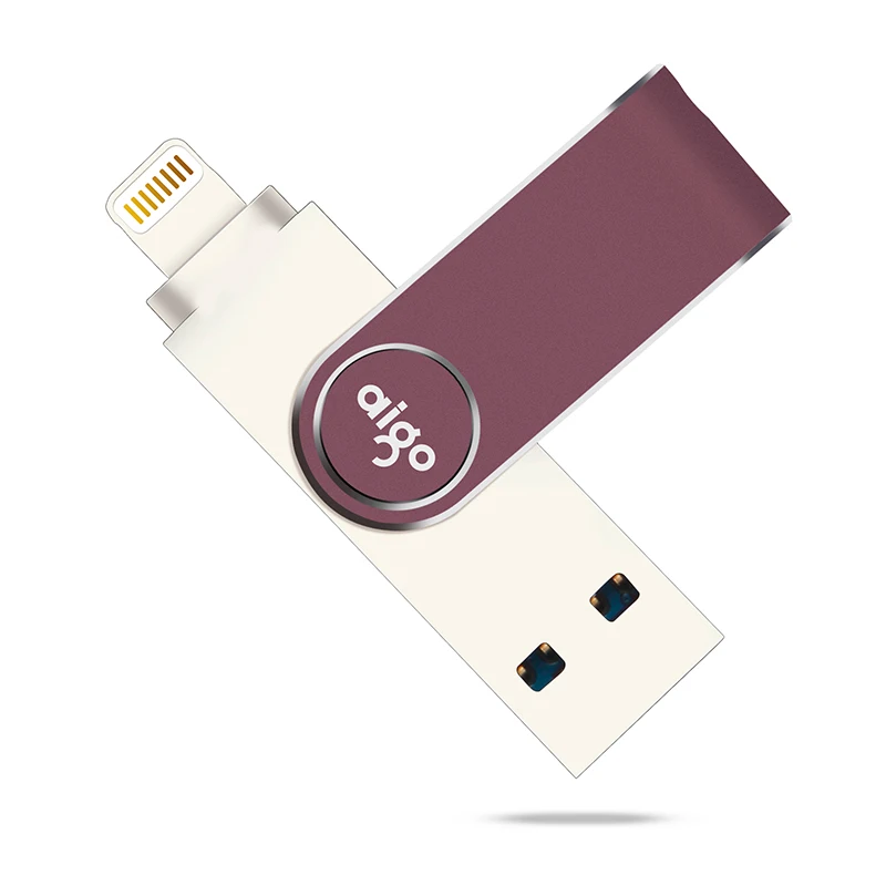 Usb накопитель Aigo на 256 ГГц с двумя интерфейсами вращающийся 3 1 °|USB флэш-накопители|