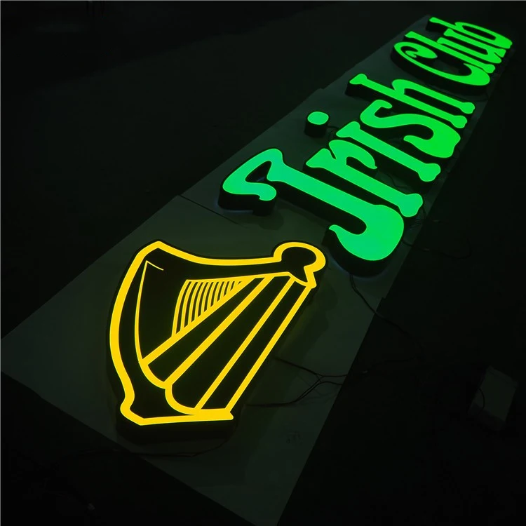 

Деловой магазин, логотип, настенный знак, наружный логотип компании, настенный знак, фотография