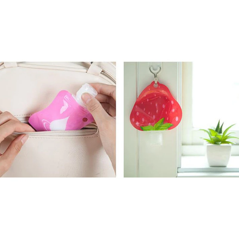 5 шт. пустые пластиковые Мягкие бутылки для лосьона|Сумки вещей| |