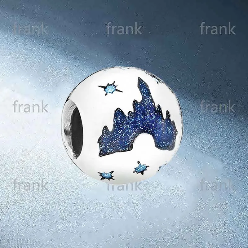 

791719CFL 60th Anniversary Blue Castle Charm