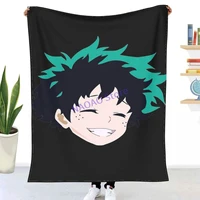 anime character boy throw blanket sheets on the bed blankets on the sofa decorative lattice bedspreads happy nap for children