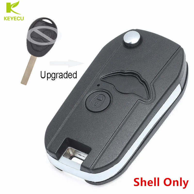 Запасной ключ KEYECU модифицированный складной корпус с дистанционным управлением