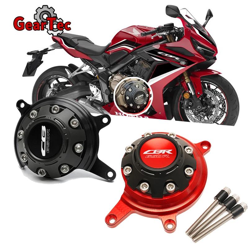 

For Honda CB650R CBR650R 2018-2021 2020 Motorcycle Accessories High Quality CNC Engine Protective Decoration Shaft Cover Guard