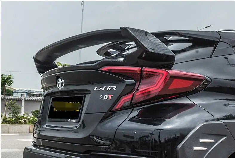 Спойлер на крышу для Toyota CHR 2018 2019 задний спойлер из АБС пластика FD2 цветной