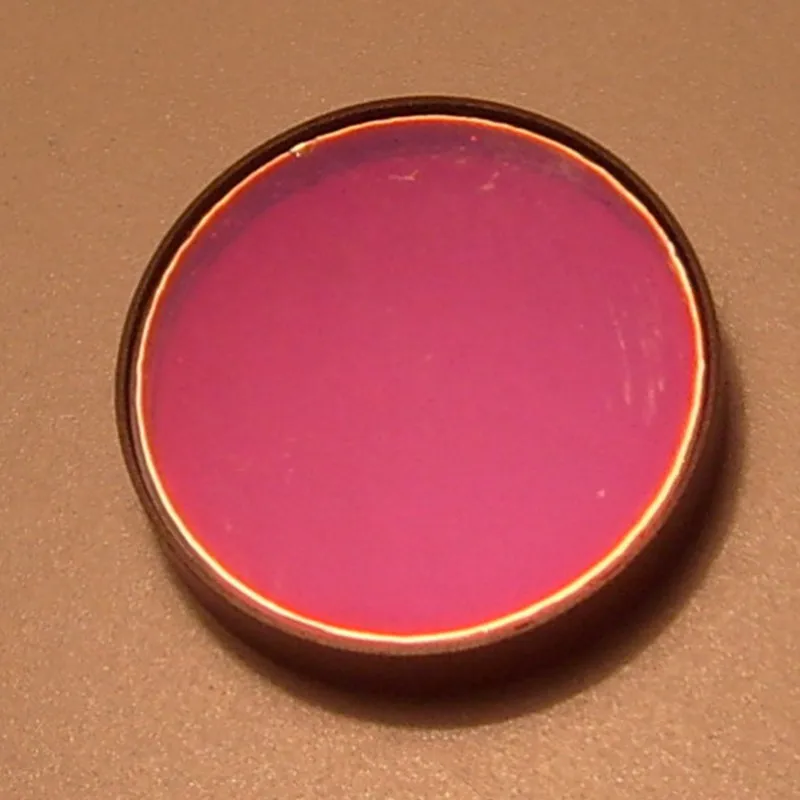 

632 нм узкополосный фильтр полоса пропуска фильтр может быть настроен для различных диаметров длины волны