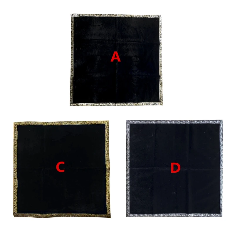 

Crystal Energy Divination Tarots Tablecloth Thickening Velvet Wizard Altar Cloth