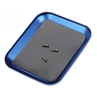 tray tools aluminum alloy screw tray with magnetic for rc model phone repair model screw plate parts accessories