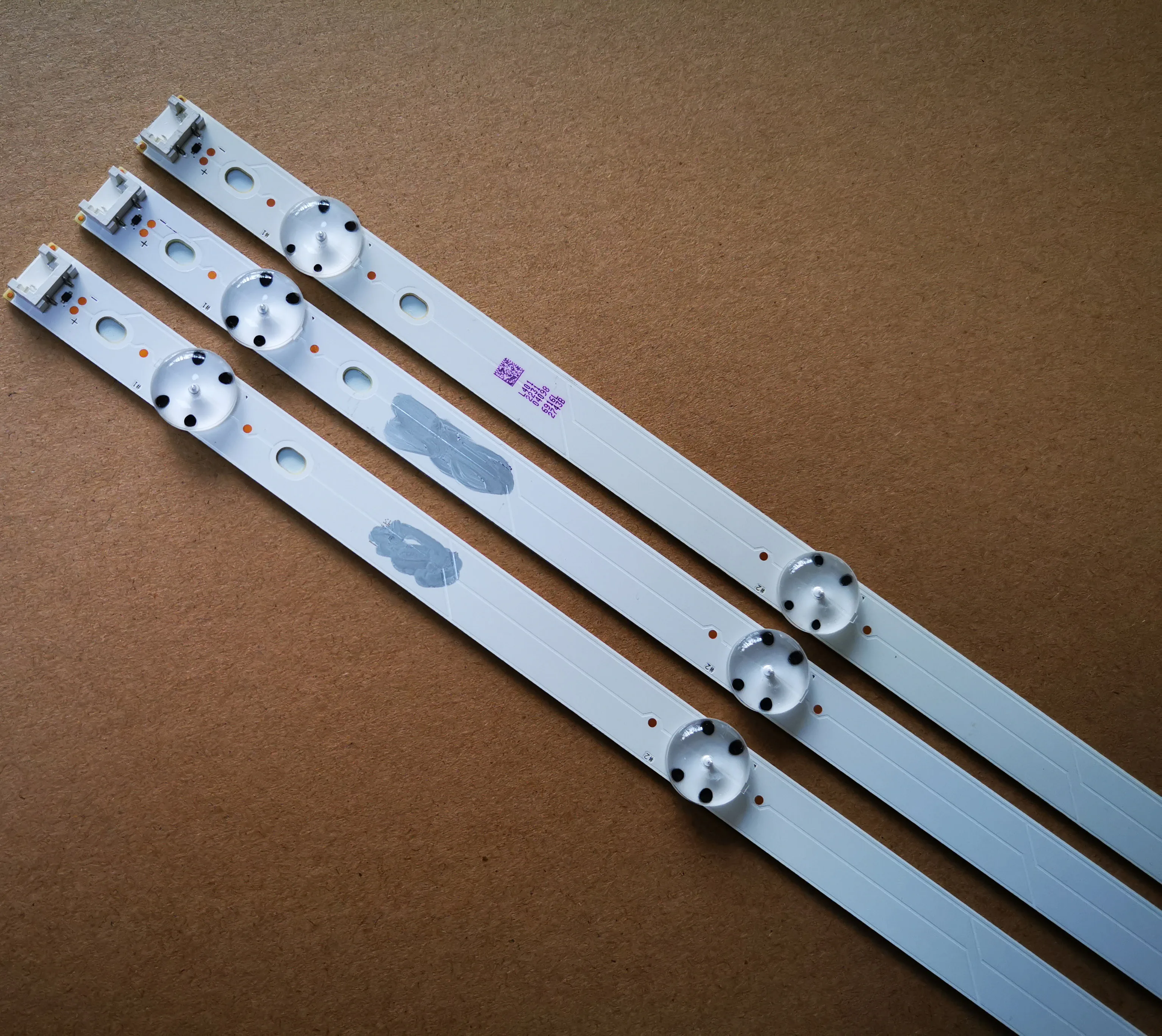 Новая Оригинальная Светодиодная лента 842 мм 7 светодиодный 3 шт. идеально подходит