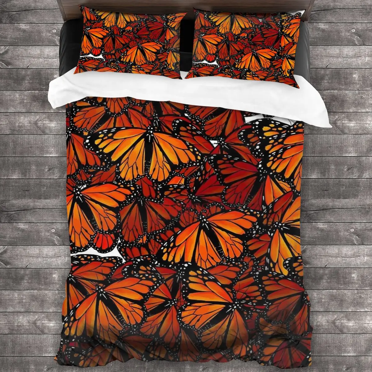 

Schmetterlinge - Butterflies 100%Pure Cotton Comforter Set with 2 Pillowcase,Duvet Cover Set, Bedding Sets Bed Set