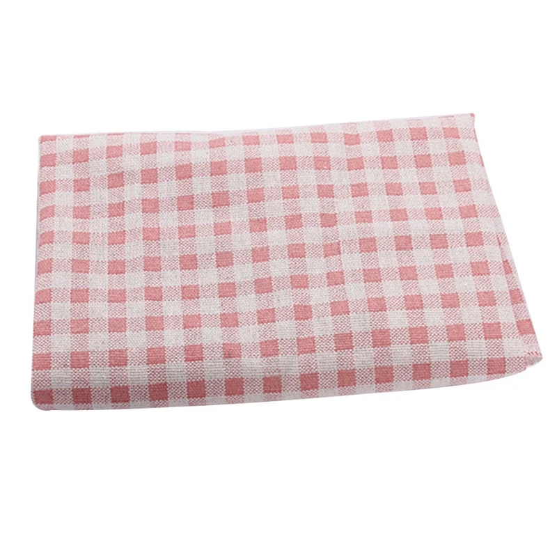 Скатерть в клетку скандинавском стиле скатерть салфетка еда фотография фоновая