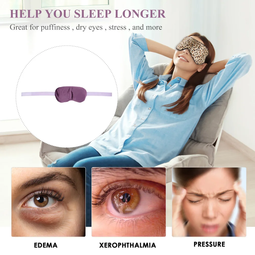 

Heated Eye Mask for Sleeping Lavender Sleep Mask for Men Eye Blindfold