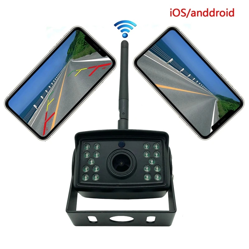 

WIFI Reversing Camera Car HD 1080P Rear View System Waterproof Vehicle Cameras for iPhone and Android
