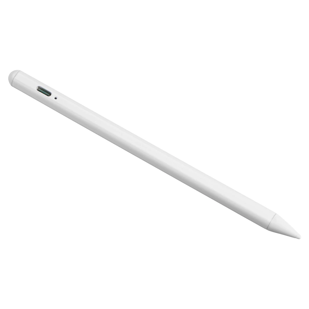

High Sensitivity Tablet Pen Stylus White Compact Superfine USB Charging Magnetic Active Tablet Pencil 14-2mm High Sensitivity