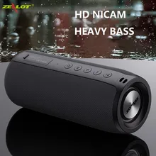 ZEALOT S51 Powerful Bluetooth Speaker Bass Wireless Portable Subwoofer Waterproof Sound Box Support TF, TWS, USB Flash Drive