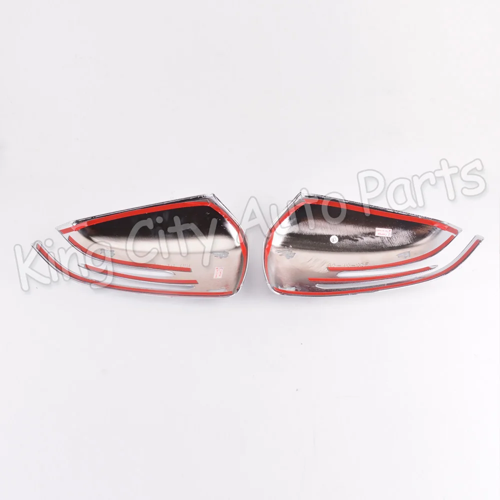 Крышка QX 2 шт. для Mercedes Benz A CLA GLA GLK класс W117 W176- ABS Хромированная накладка на зеркало заднего вида декоративная крышка
