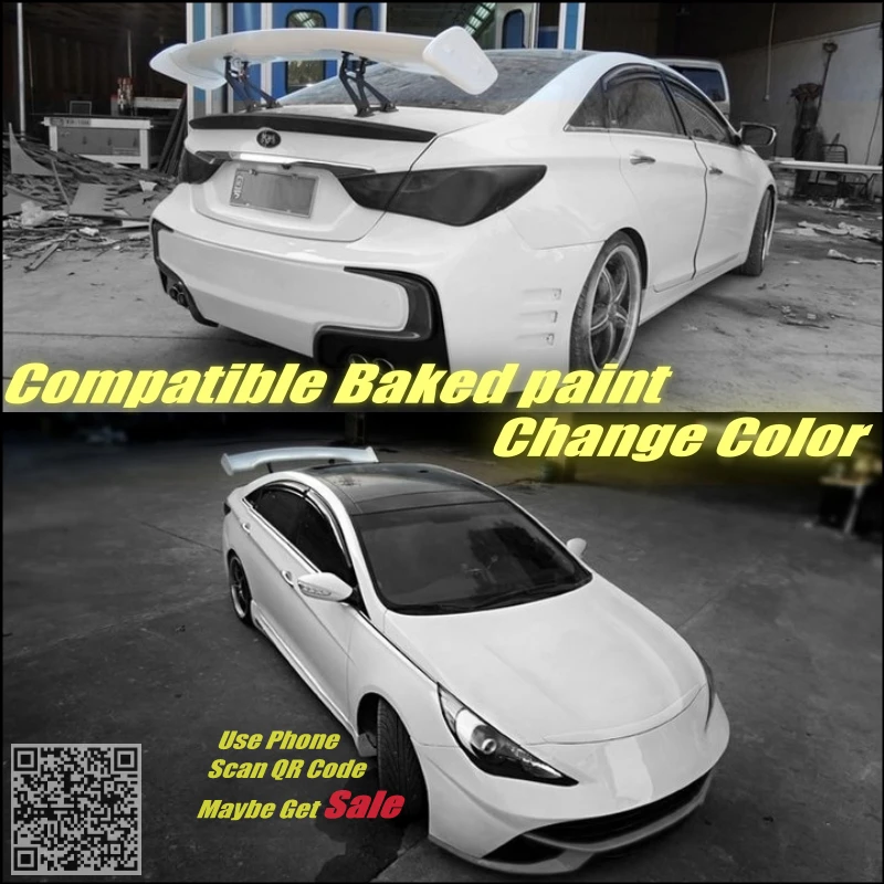 Автомобильный большой GT задний спойлер крыло дефлектор/багажник лезвия дрейф