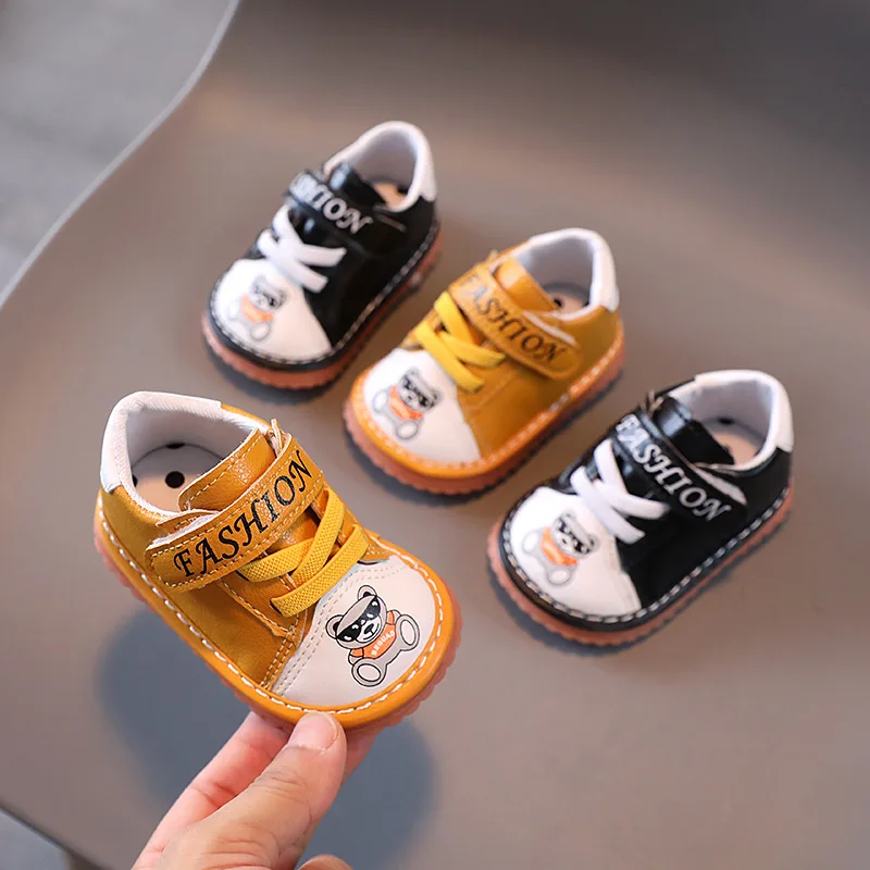 

2021 Baby Toddler Shoes Kids Shoes Soft Sole Childrens Shoes Cute Fashion for Boys and Girls Non-slip Cartoon Baby Shoes Hot