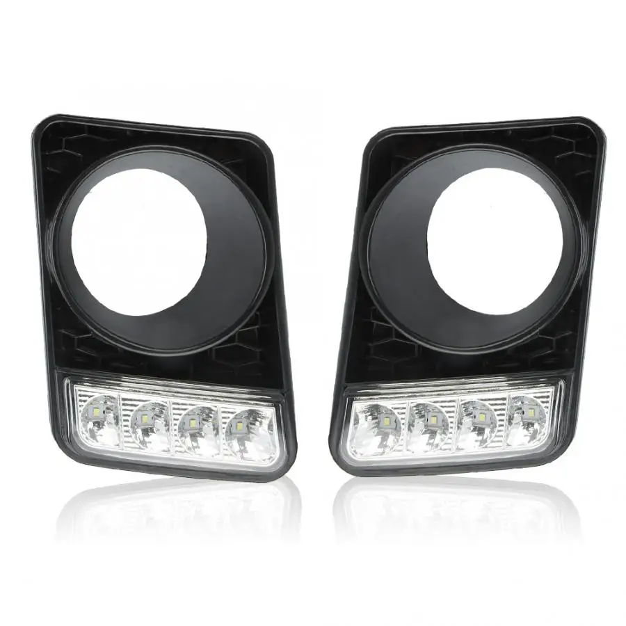 1 Pair 12V LED Daytime Running Light DRL Flashlight Fog Lamp Cover Fit for Holden VE Ute Car Styling | Автомобили и мотоциклы