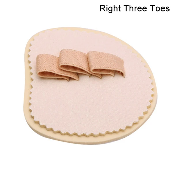 New 1 Pc Hammer Toe Straightener Bunion Protector Splint Overlap Toe Corrector - Цвет: Right Three Toes