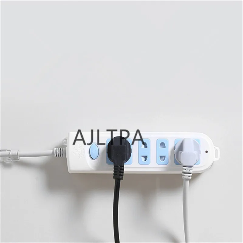 Цена 100 шт./лот самоклеящийся Настольный фиксатор для гнезда органайзер для кабеля самоклеящийся держатель для удлинителя фиксатор настенный фи...