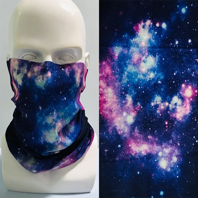 Buffe Galaxy волшебный платок бесшовные Велоспорт одежда для купания с камуфляжным