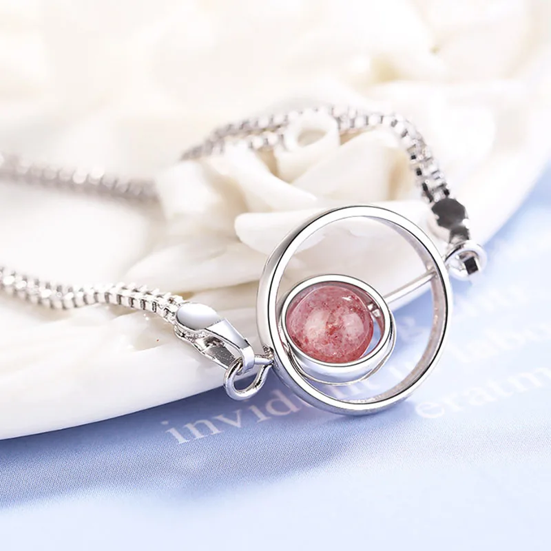 Аксессуары MEETSOFT серебряного цвета модные кварцевые браслеты с клубничным