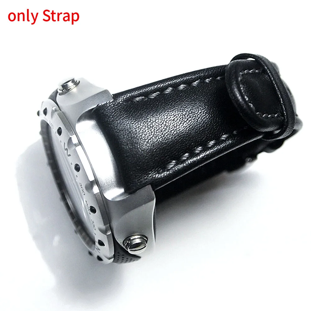 

22mm Watch Band Accessories Casual Replacement Strap Wear Resistant With Buckle Gift PU Leather Ergonomic X-LANDER