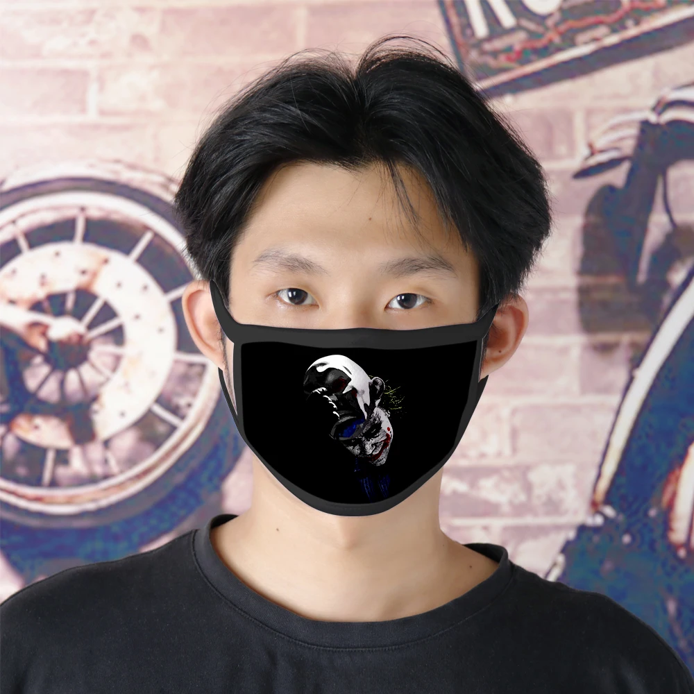 Индивидуальная маска Джокер многоразовая 3D принт Харадзюку высокое качество хип