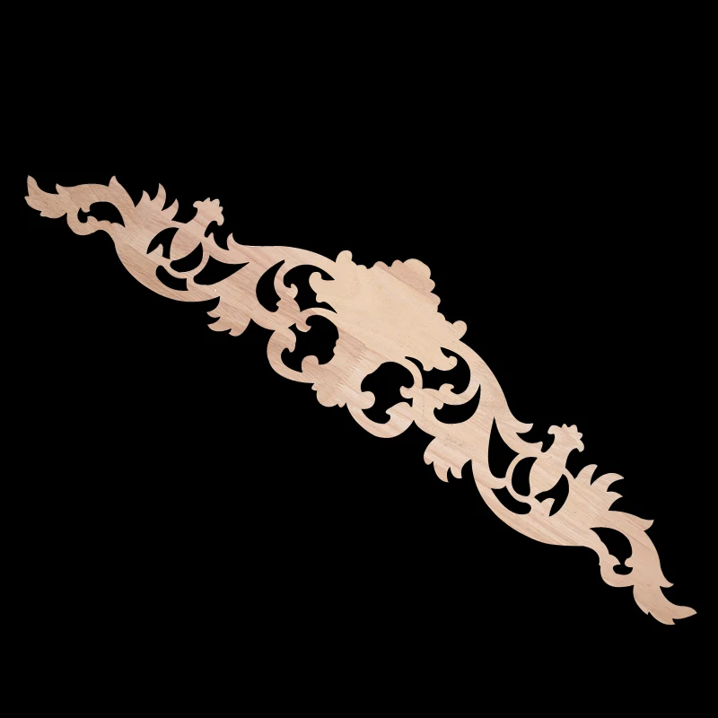 Античная современная декоративная европейская деревянная аппликация