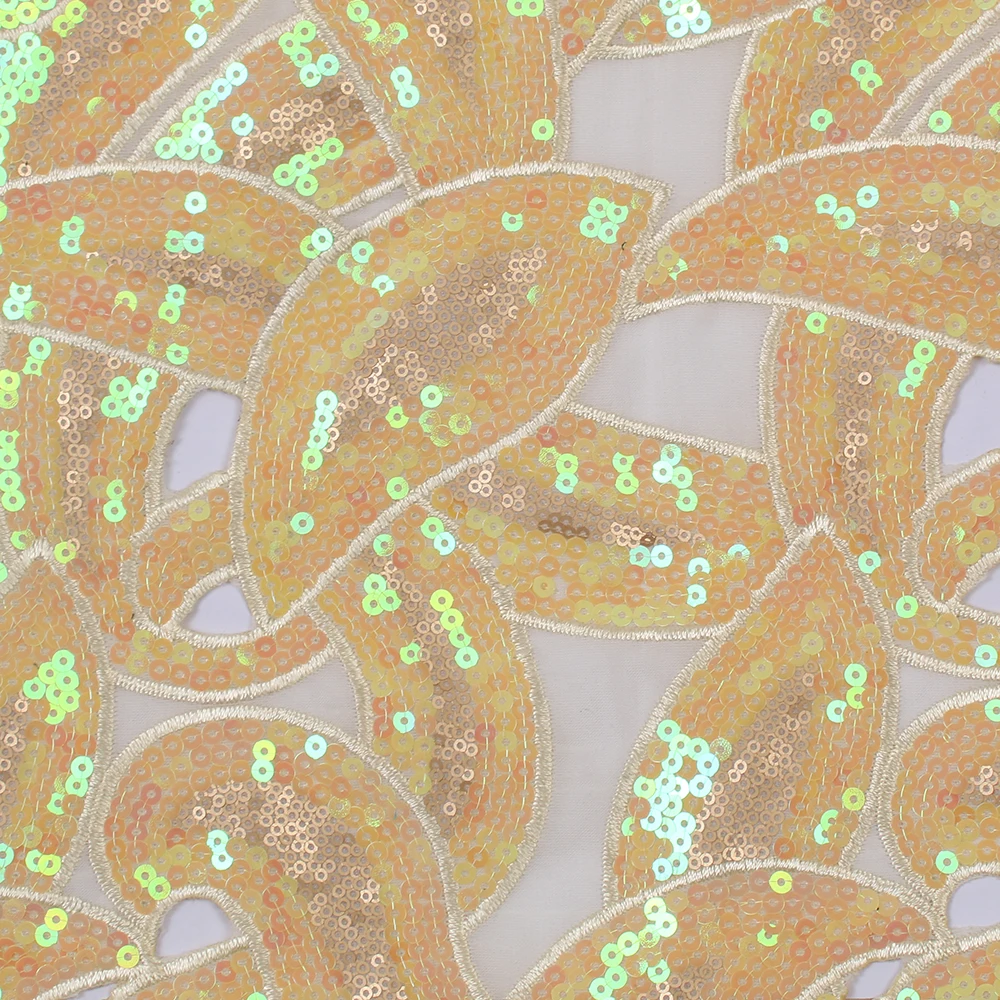 Розовая французская тюль африканская кружевная ткань с блестками новейшая