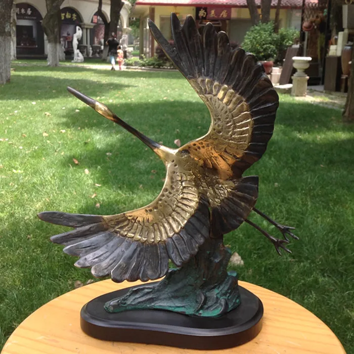 Кран медные скульптуры орнаменты как птицы hautine искусство ювелирные изделия