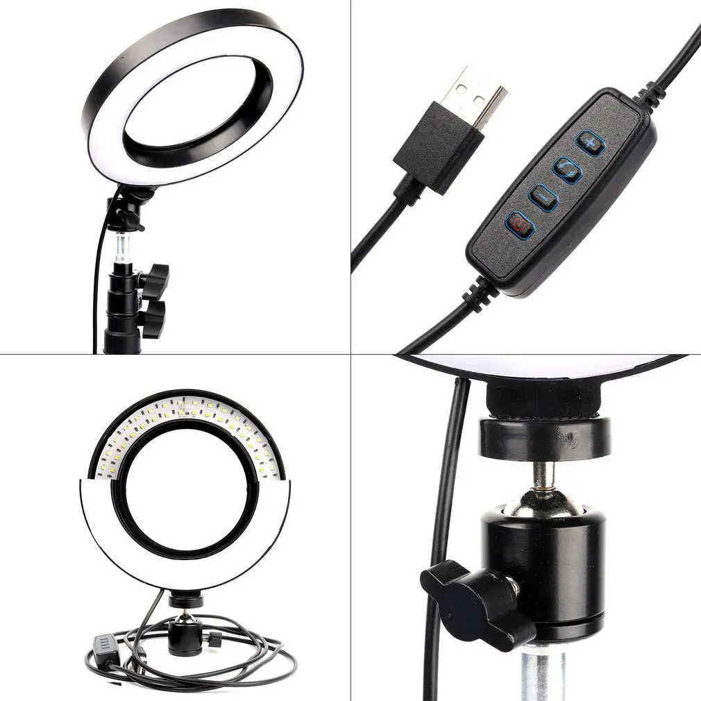 26cm 120LED Selfie Ring Lamp Led Light With Tripod For Phone Video Photography Lighting | Электроника