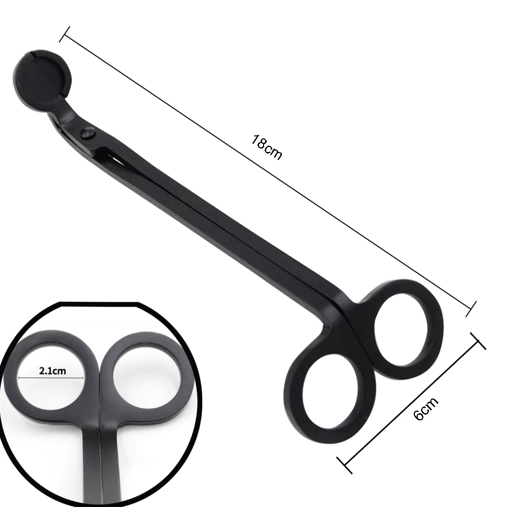 Лампы в форме свечи триммер для фитилей Нержавеющая сталь масляная лампа