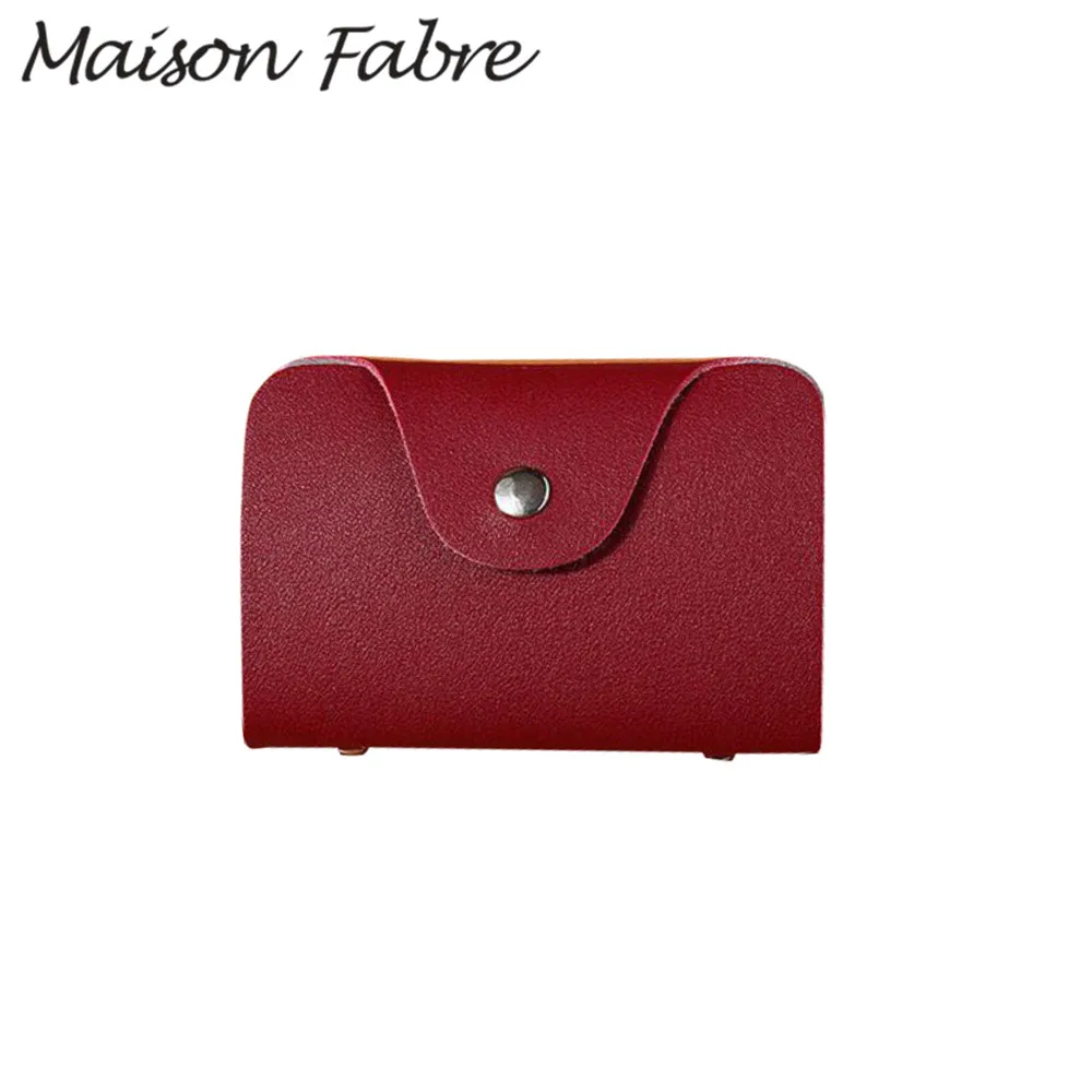 Мужской кошелек с отделением для карт кожаный мини кредитных монет 2019|Держатели