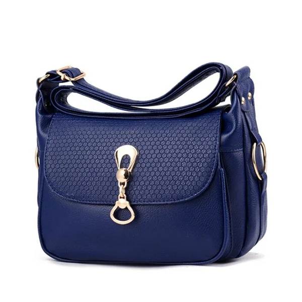 

Soft PU Leather Shoulder Crossbody Bags Purse For Women Messenger Bag Lady Small Handbags Mother Half Moon Bags High Capacity
