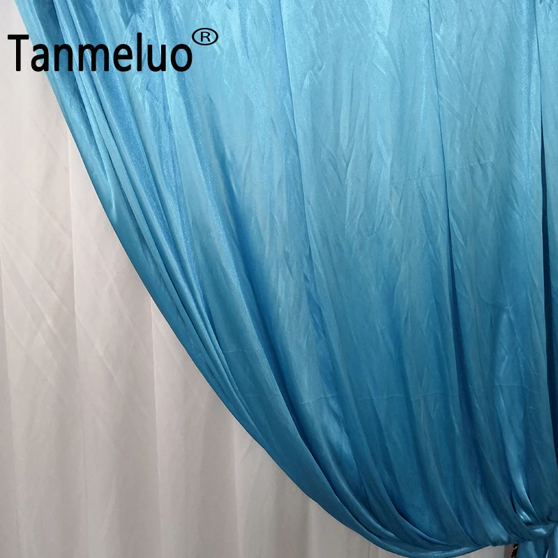 2 м x новый дизайн Свадебный фон занавеска С тампонами для продажи вечерние