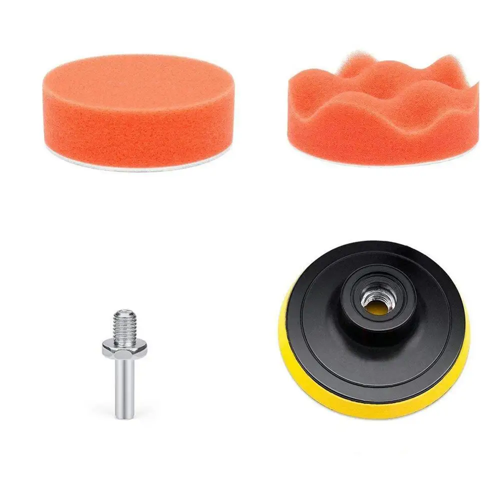 22 шт. полировка тормозных колодок нить 3 дюймов губка шерстяная Автомобильная