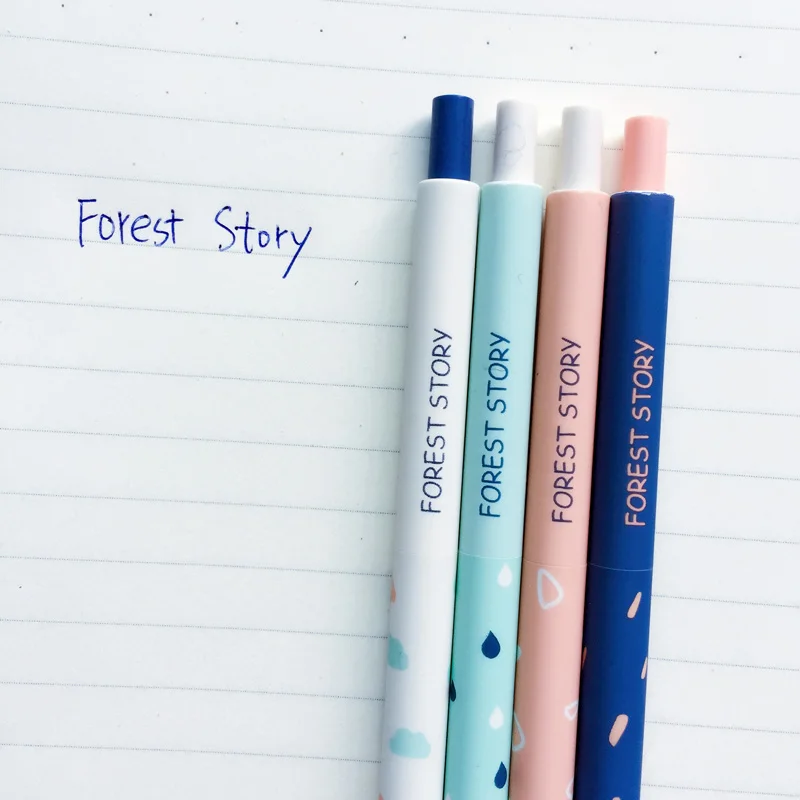 Шариковая ручка Лес история 2 шт./лот шариковая студенческие принадлежности