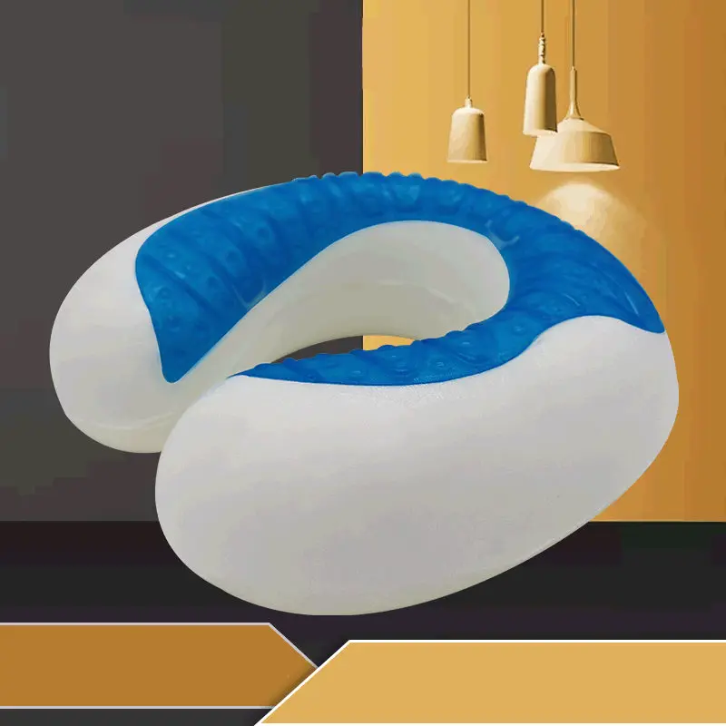 Дорожная подушка из пены с эффектом памяти улучшенный дизайн идеальная