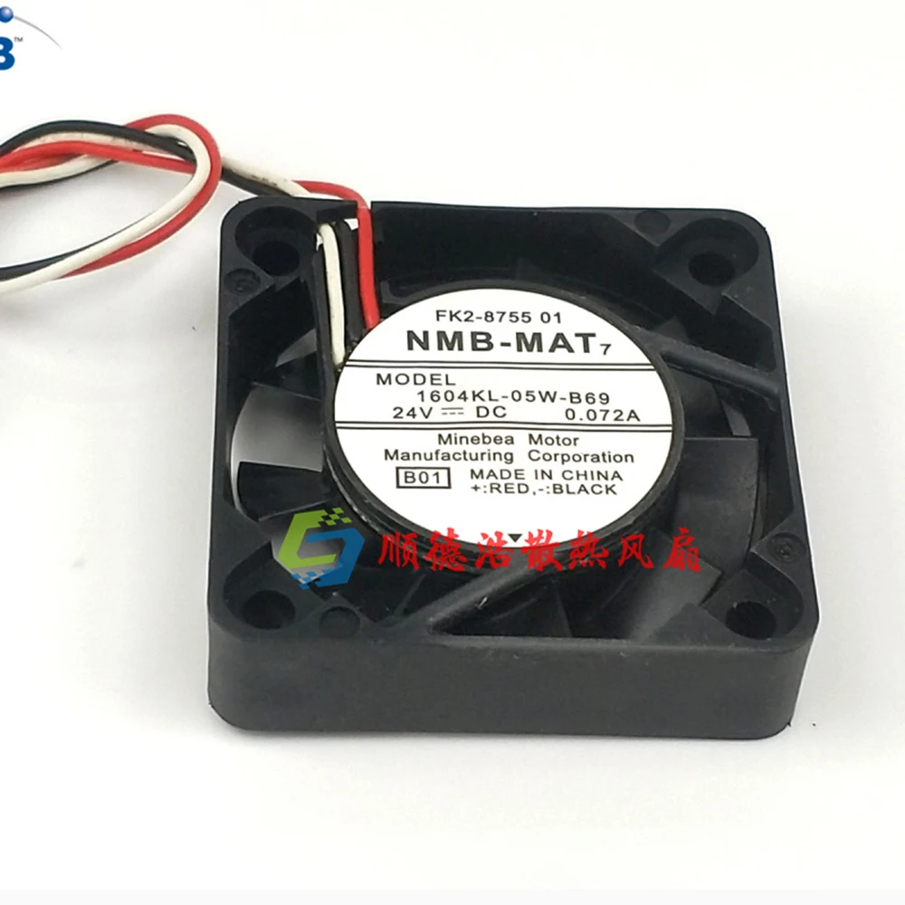 

Новый оригинальный 1604KL-05W-B69 24 В 0.072A 4010 4 см охлаждающий вентилятор 40x40x10 мм