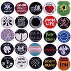 Хэллоуин хрустальный шар Череп лацкан булавки рюкзак джинсы эмаль брошь круг булавка Женская Модная бижутерия подарки мультфильм значки